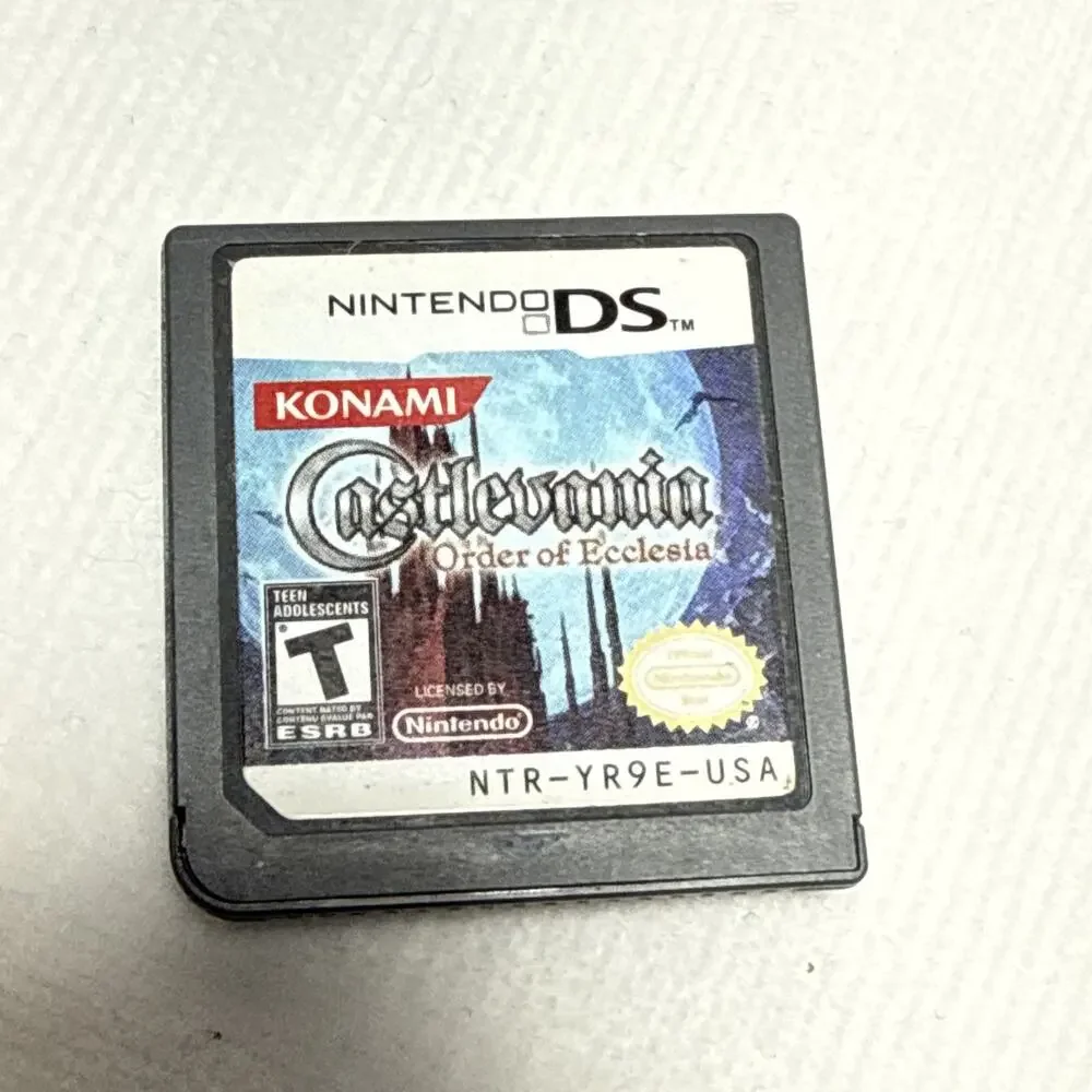 Castlevania: Order of Ecclesia (Nintendo DS) - Authentic Cart Only - Tested